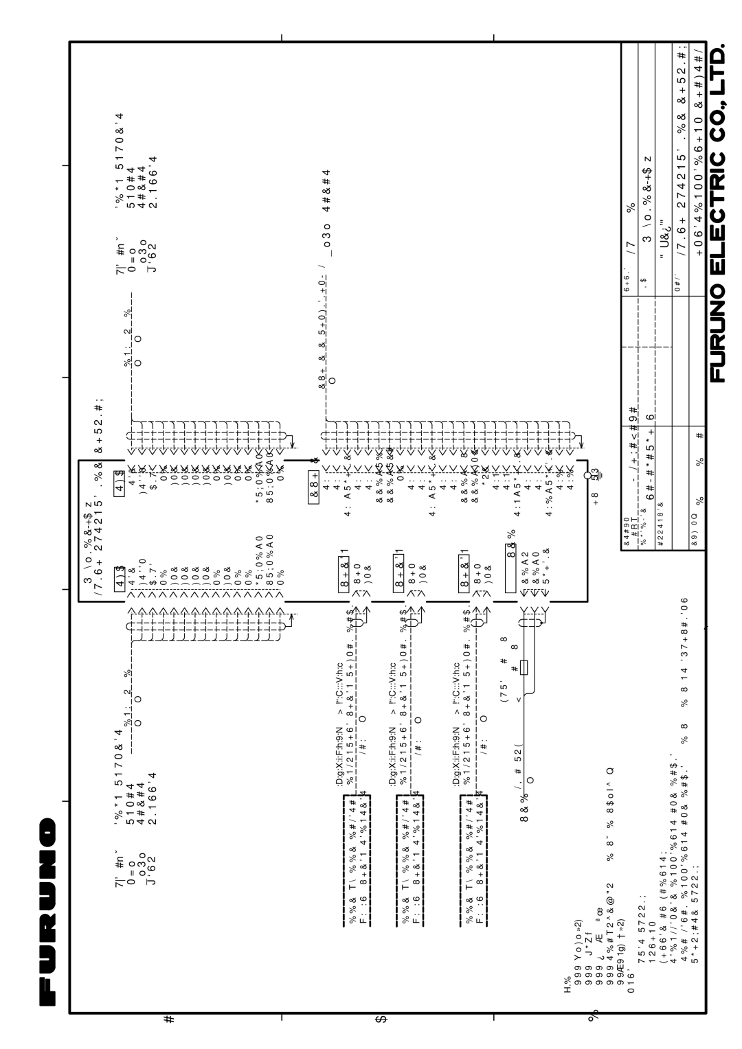 Furuno MU-155C manual Hatai 