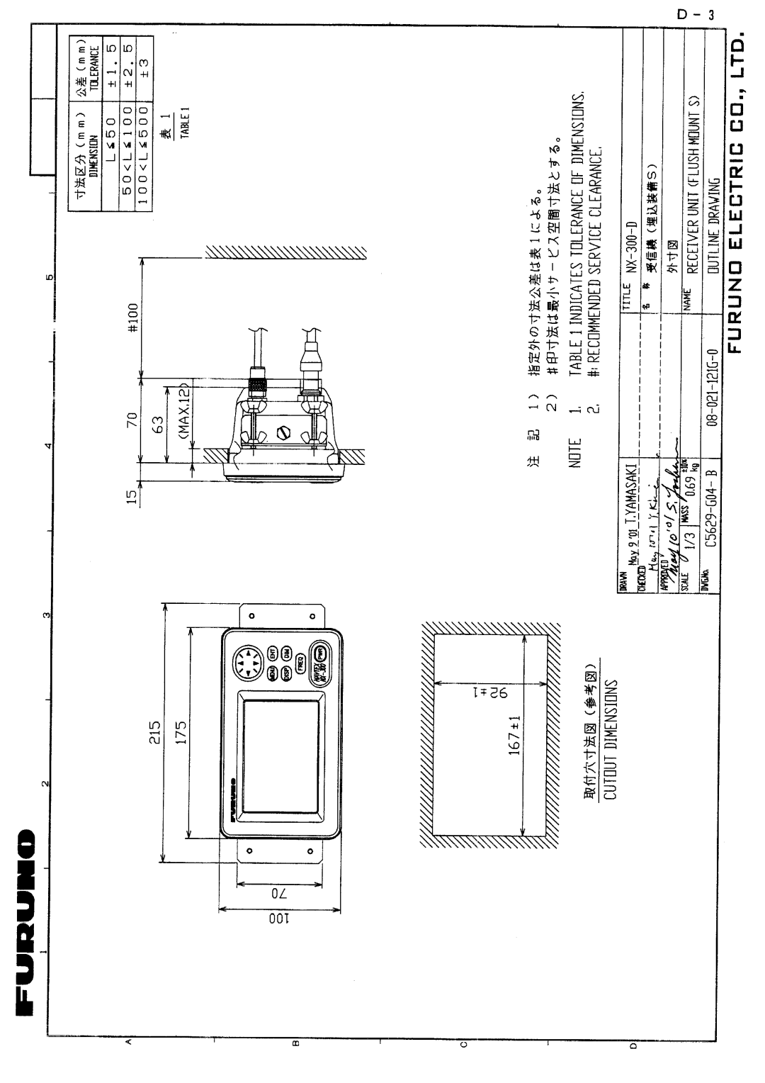 Furuno NX-300 manual 