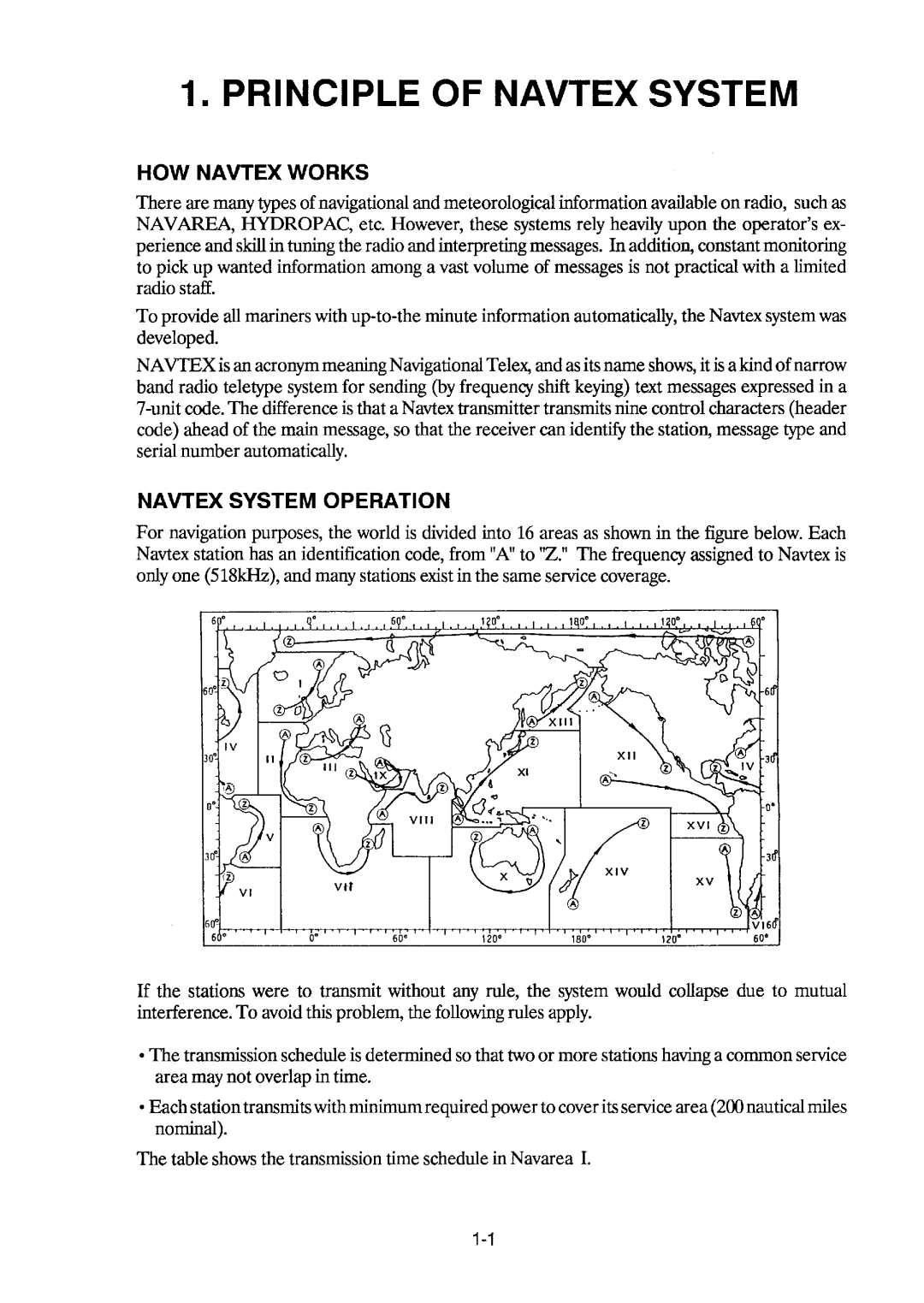 Furuno NX-500 manual 