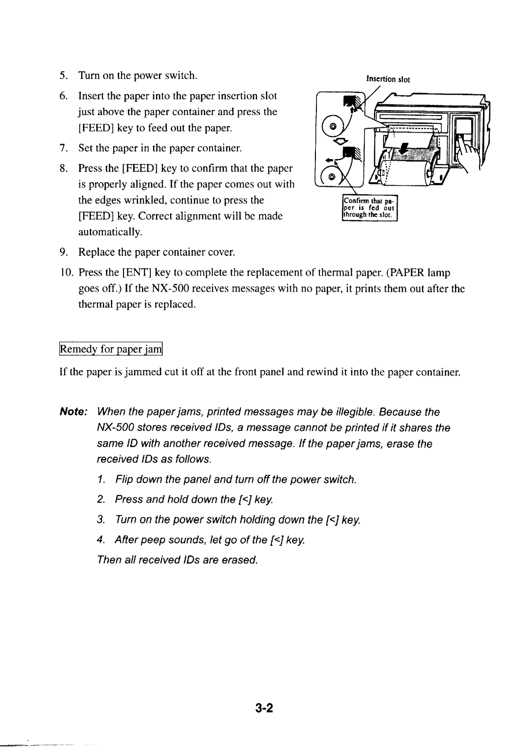 Furuno NX-500 manual 