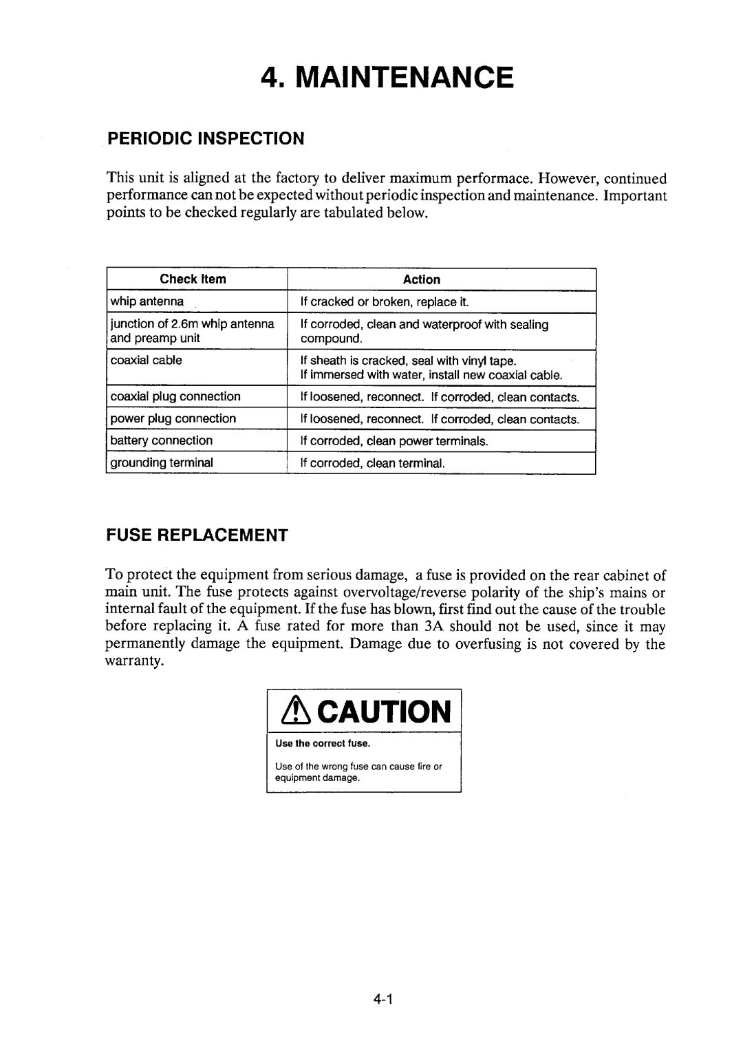 Furuno NX-500 manual 