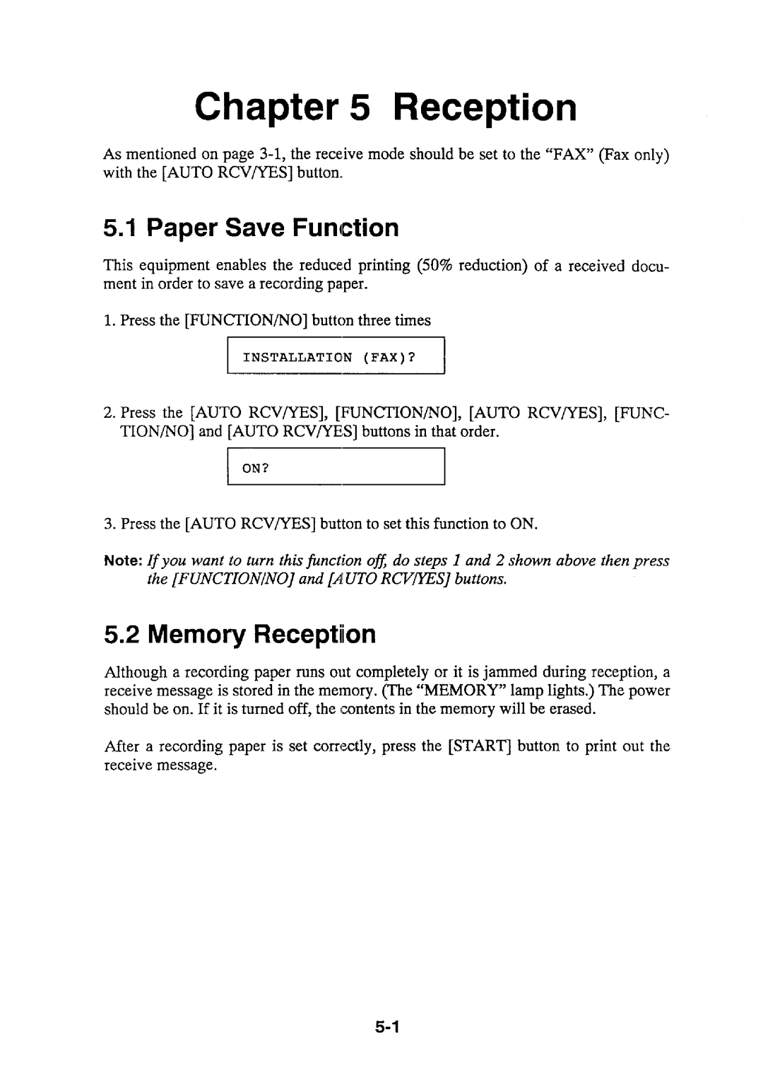 Furuno PFX-50 installation instructions 