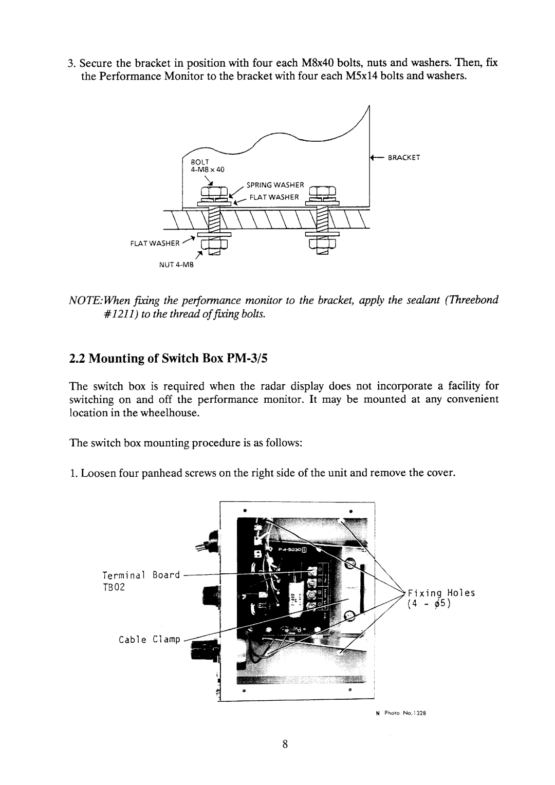 Furuno PM30 manual 