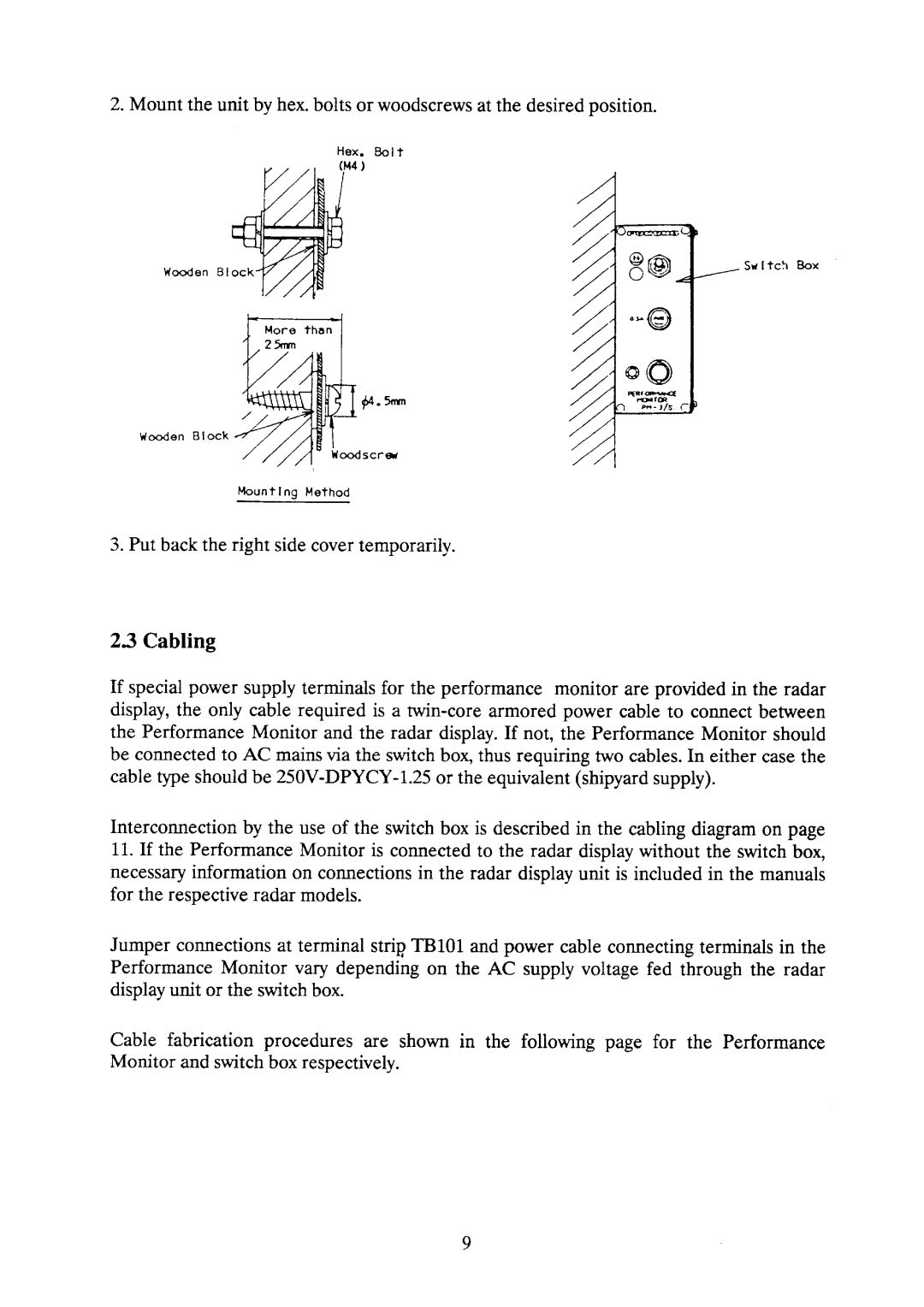 Furuno PM30 manual 