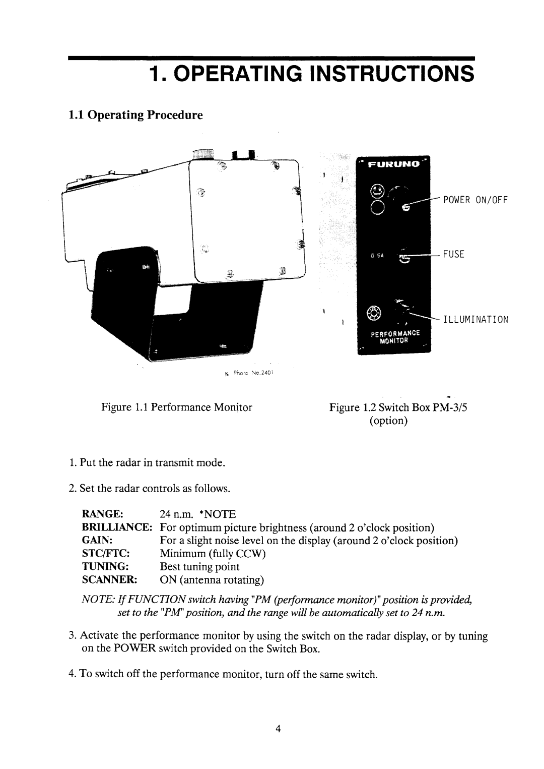 Furuno PM30 manual 