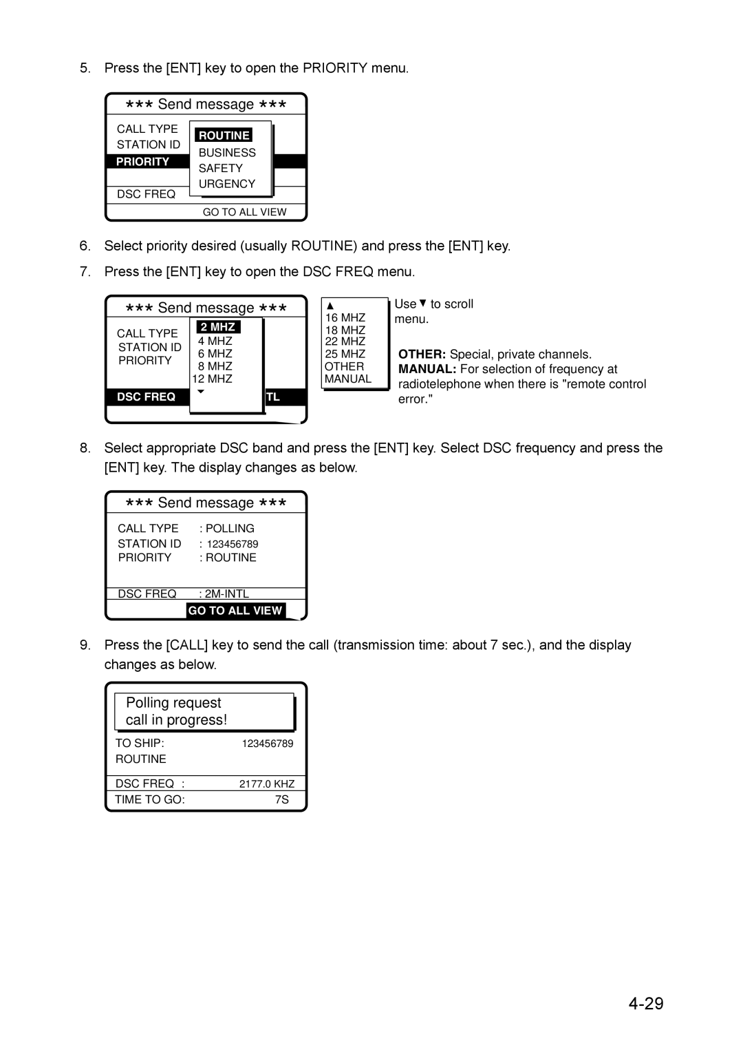 Furuno RC-1500-1T manual Routine 