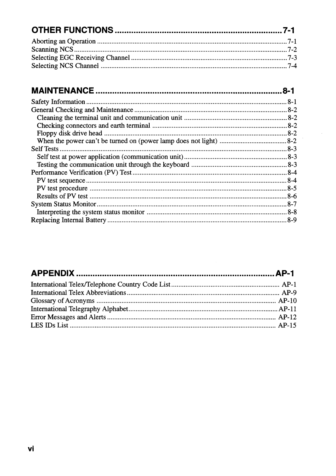 Furuno RC-1500-1T manual 