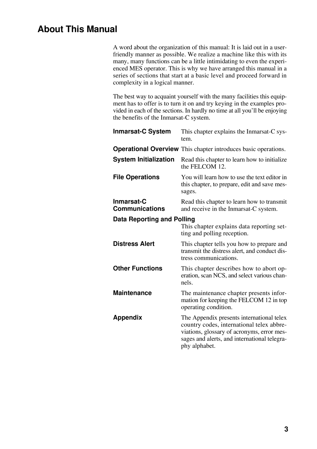 Furuno RC-1500-1T manual About This Manual, Distress Alert 