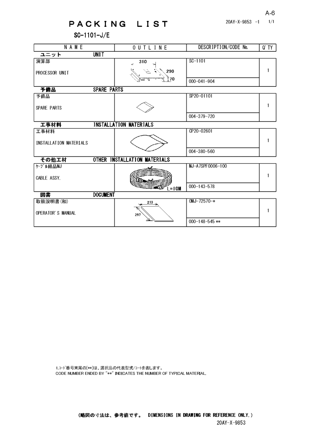 Furuno manual SC-1101-J/E 