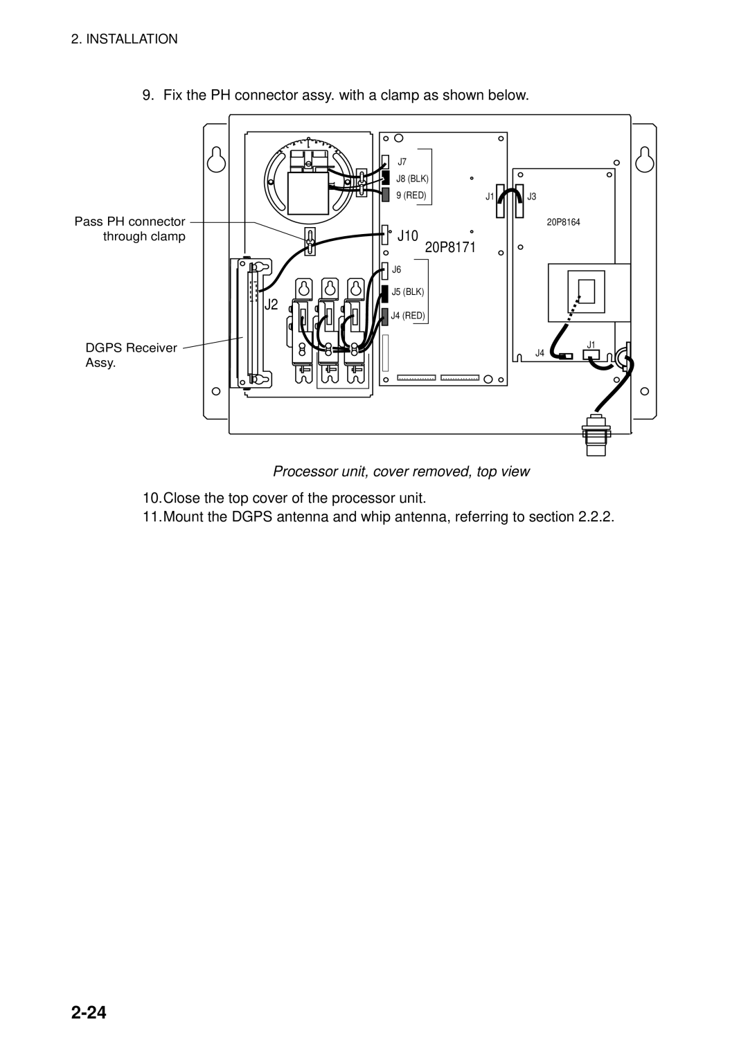 Furuno SC-60 manual J10 20P8171 