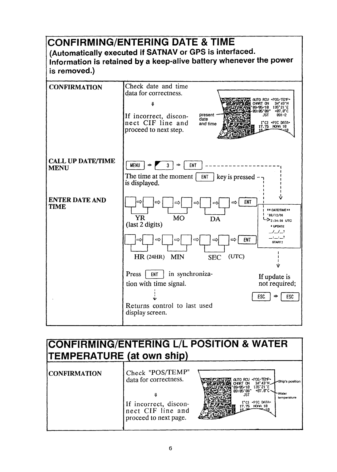 Furuno SU18 manual 