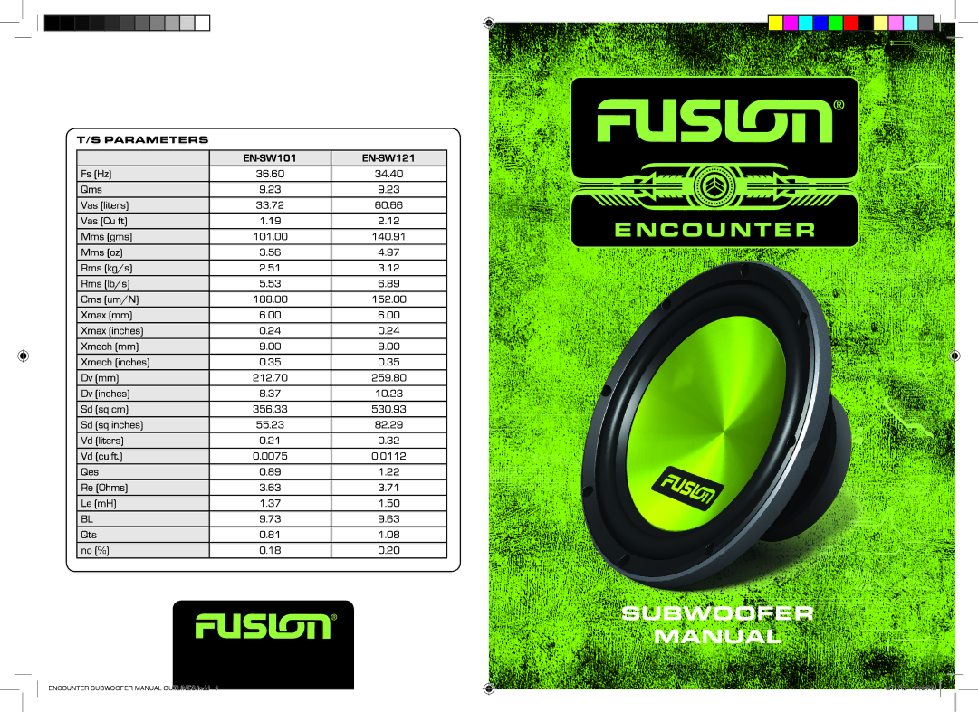 Fusion manual EN-SW101 EN-SW121 