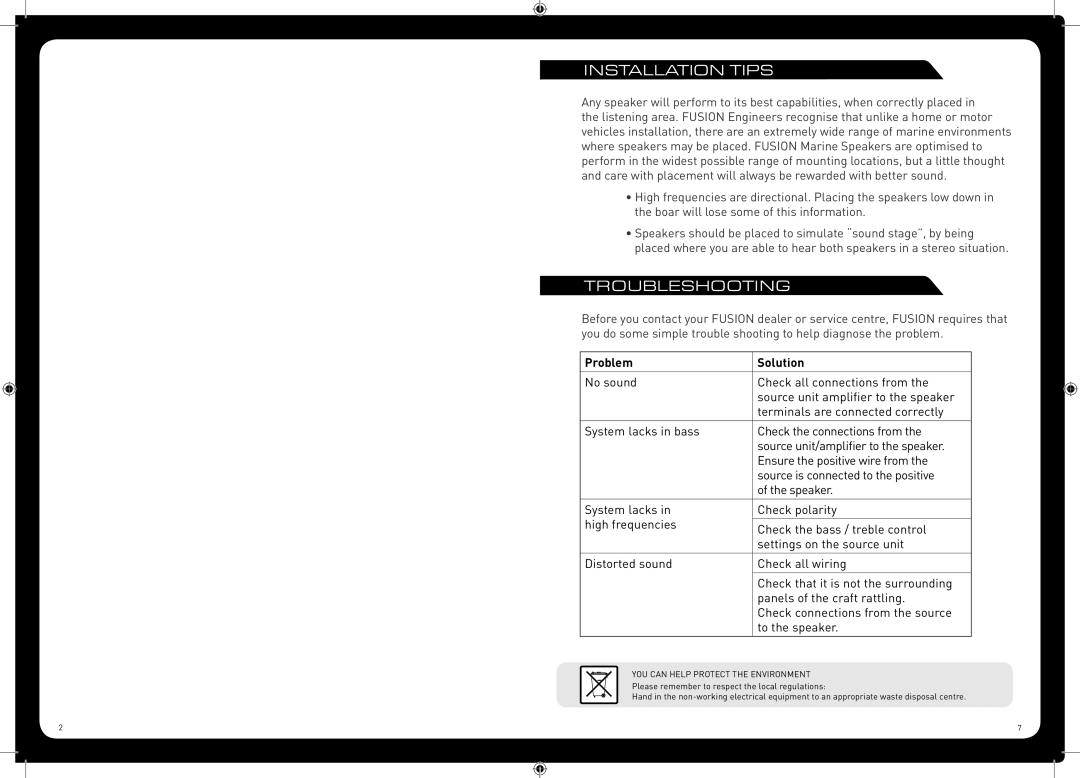 Fusion MS-0S420 specifications Installation Tips, Troubleshooting 