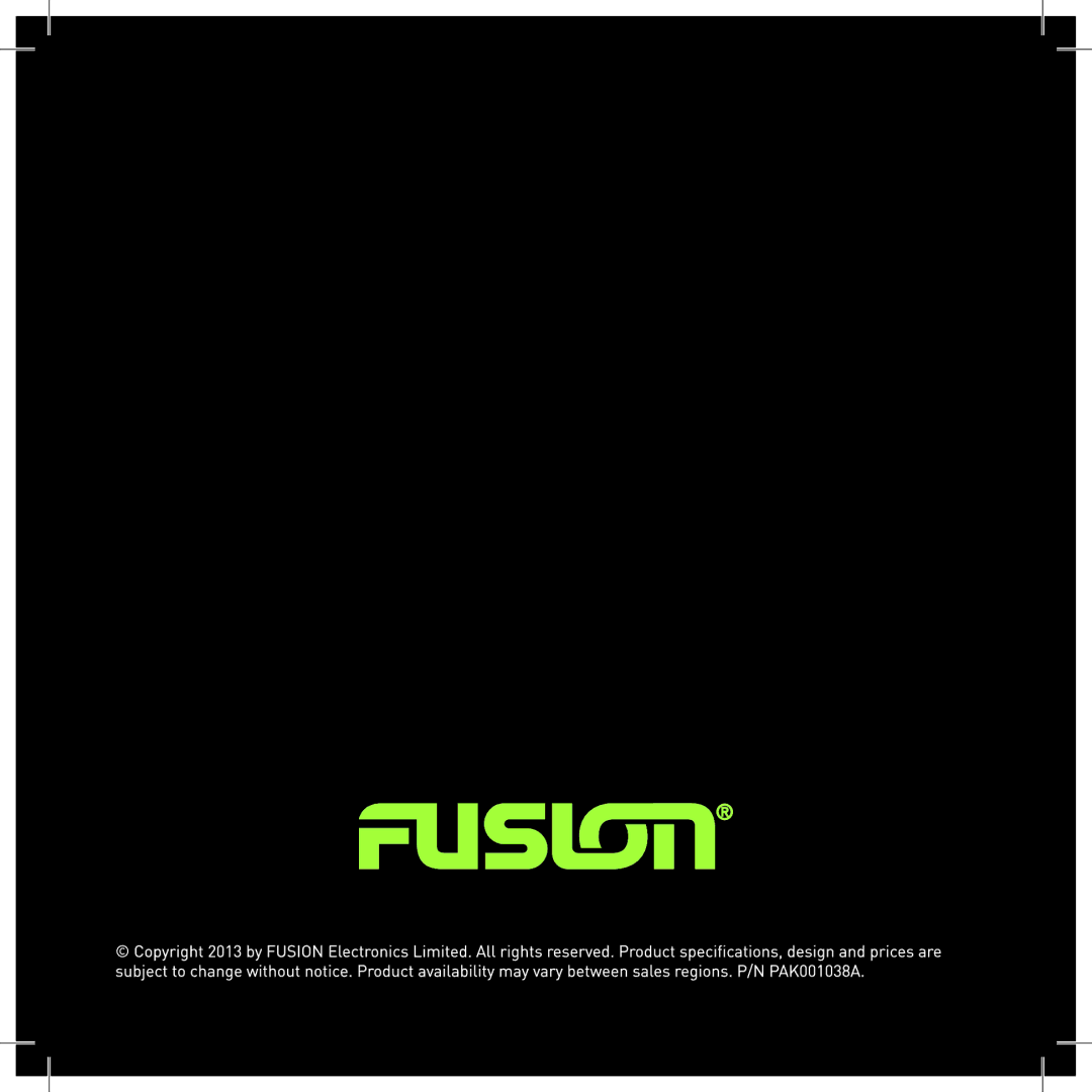 Fusion MS-NRX200 manual 