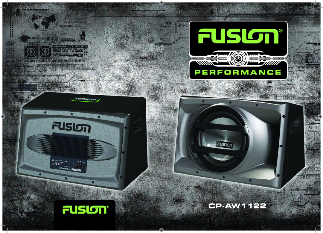 Fusionbrands CP-AW1122 manual 