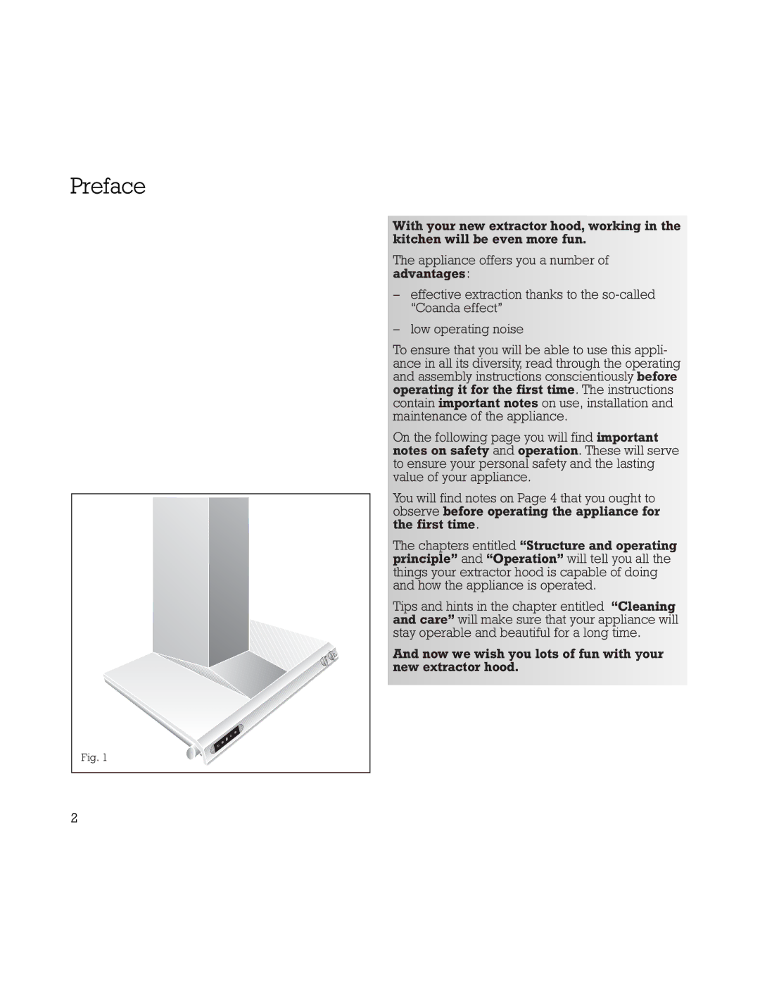 Gaggenau AH 600-190 manual Preface 