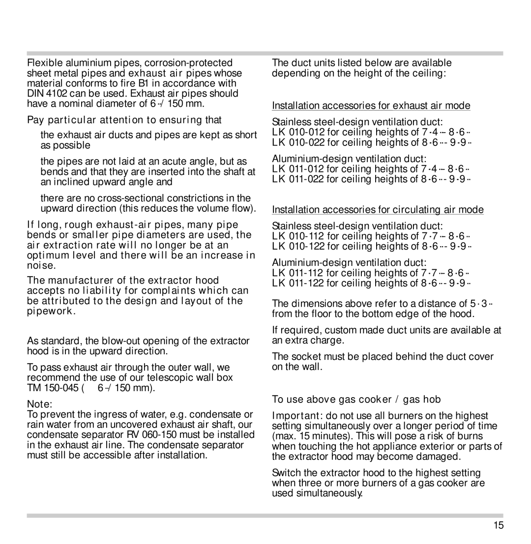 Gaggenau AW 201-790, AW 200-790 manual 