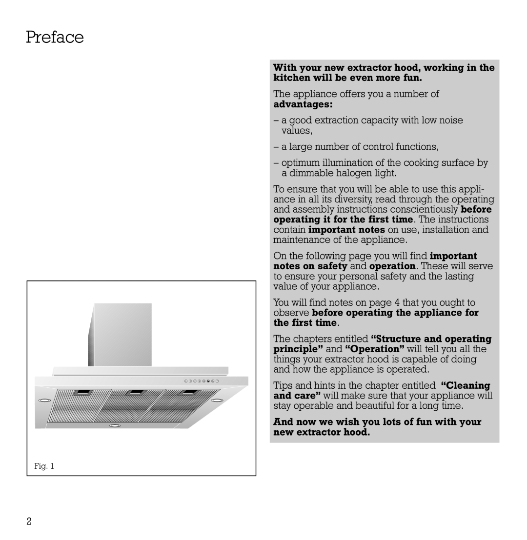 Gaggenau AW 200-790, AW 201-790 manual Preface 