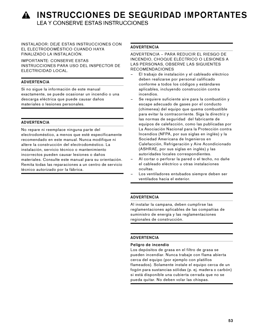 Gaggenau AW 230 790 manual Instrucciones DE Seguridad Importantes 