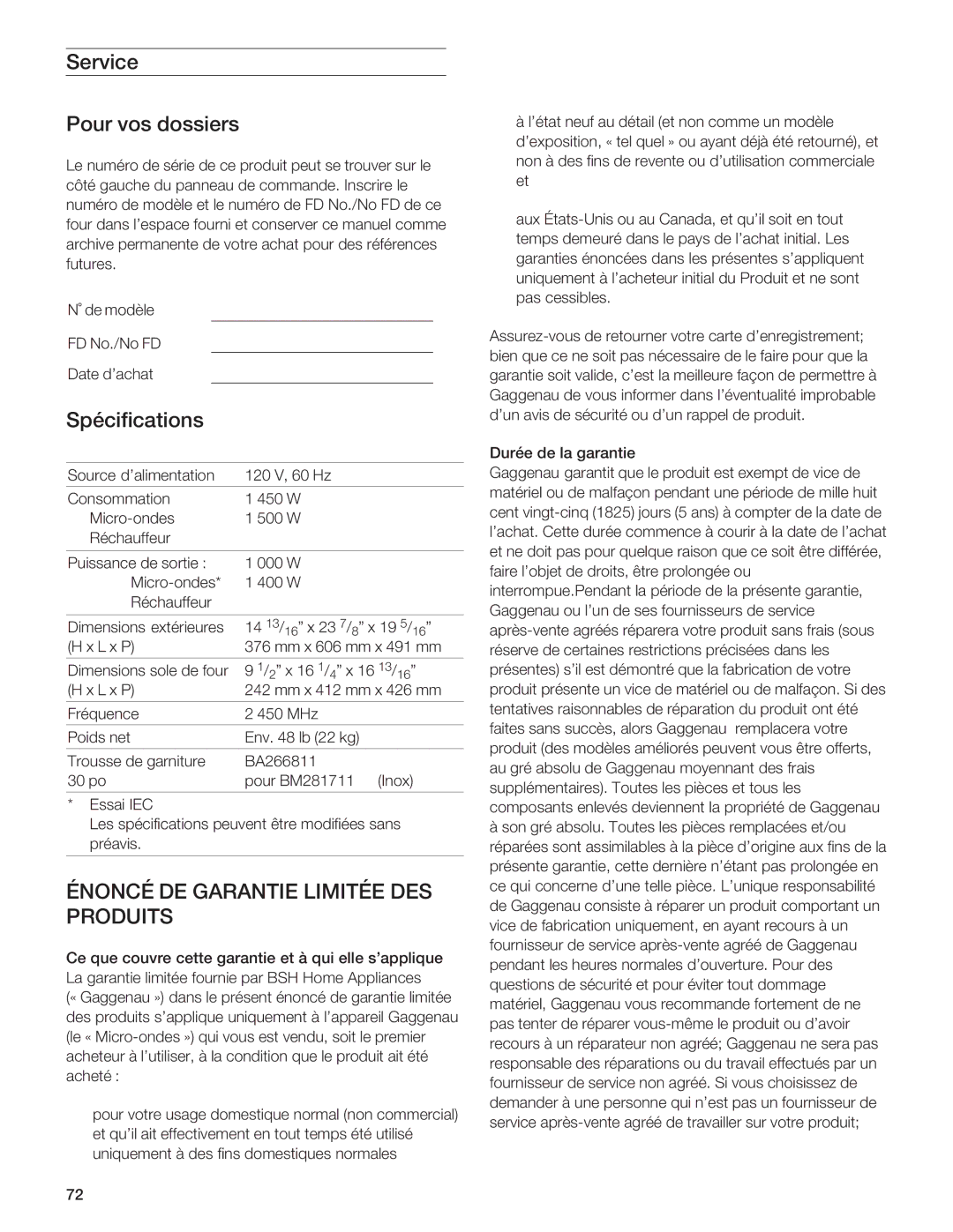 Gaggenau BM281 manual 4AE824, #$#P, ?\285820C8=B 