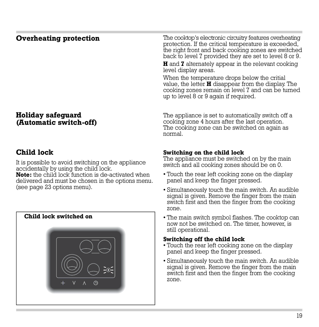 Gaggenau CK 481-6 manual 