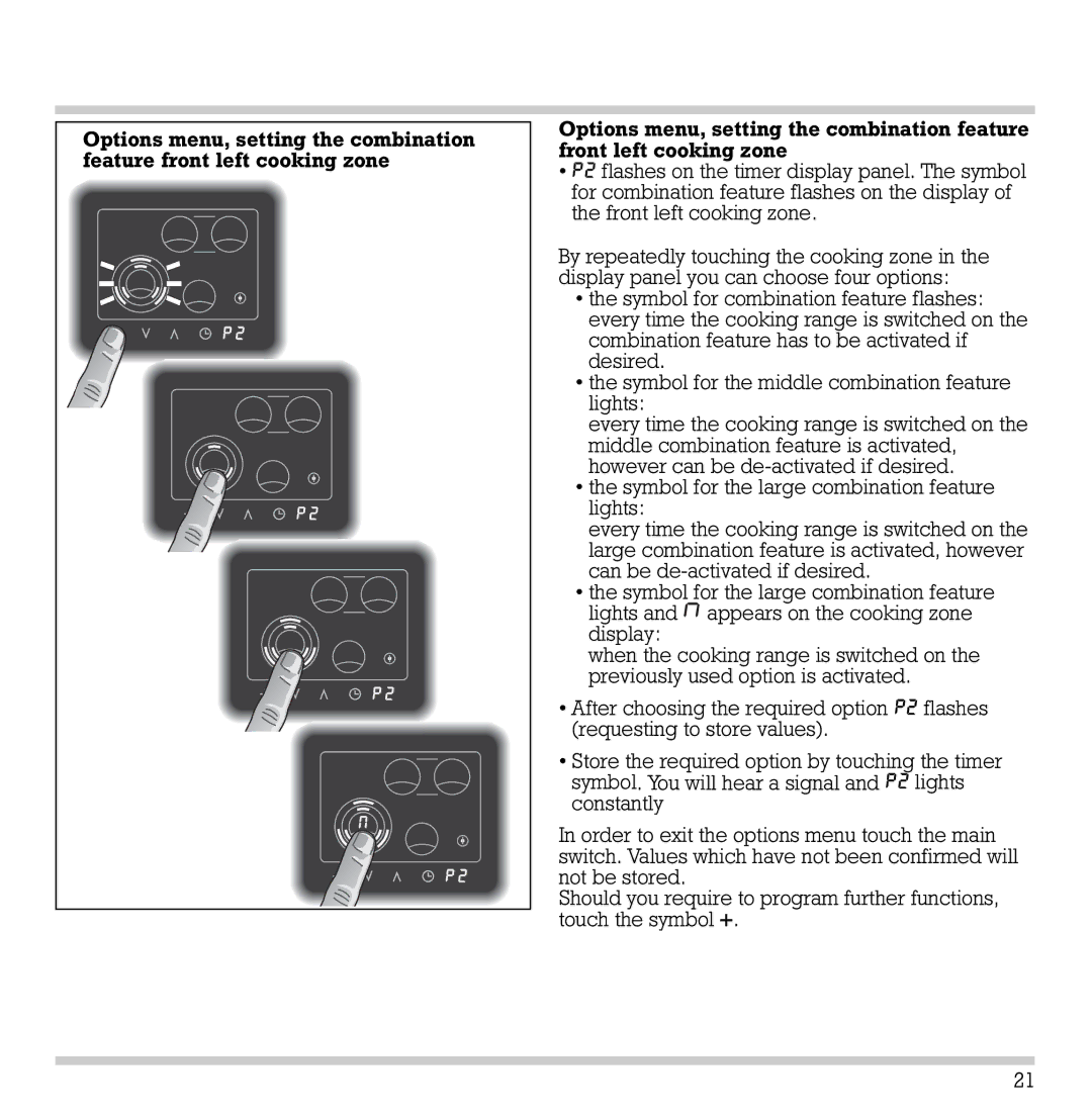 Gaggenau CK 481-6 manual 