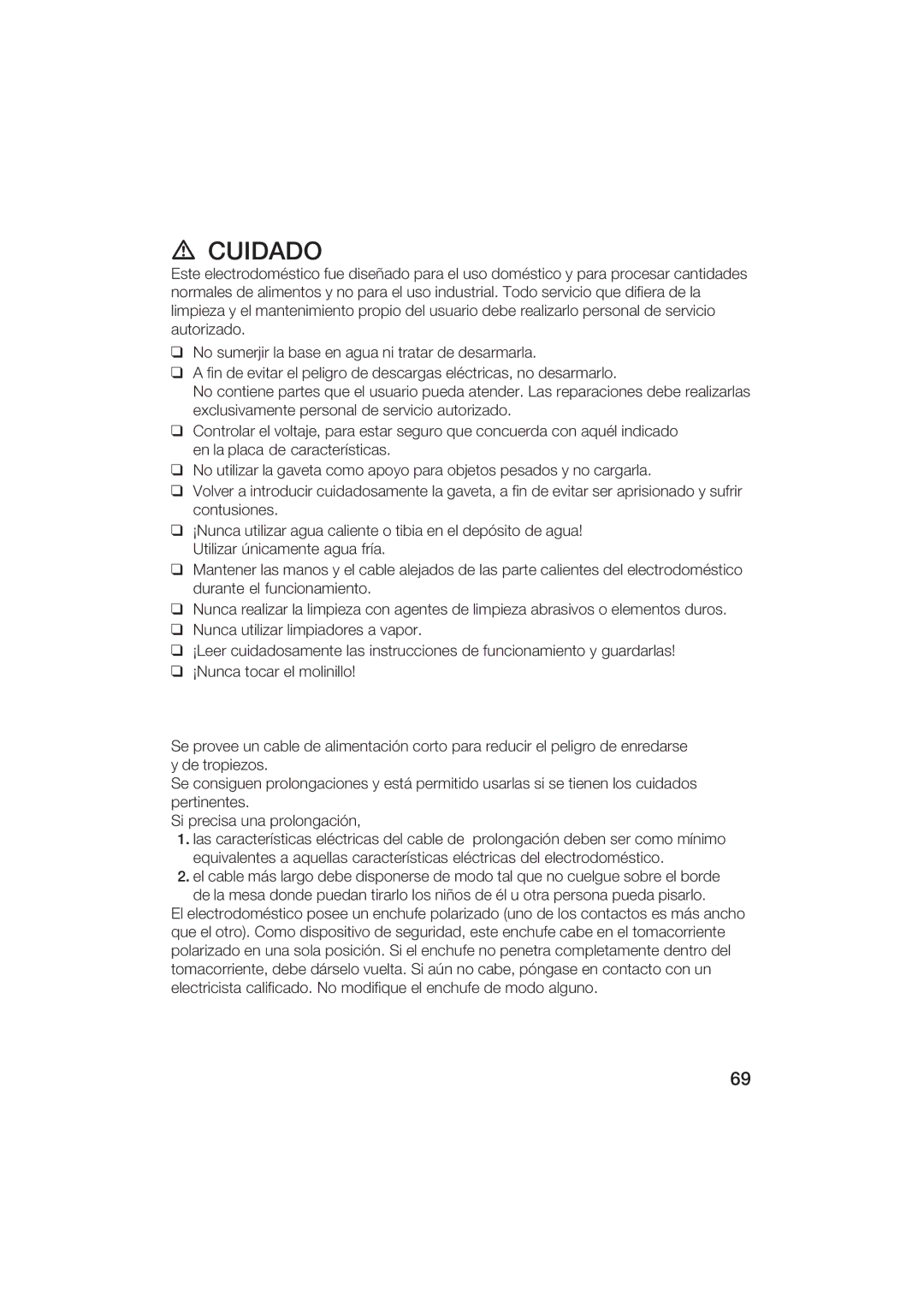 Gaggenau CM200610 manual Cuidado 