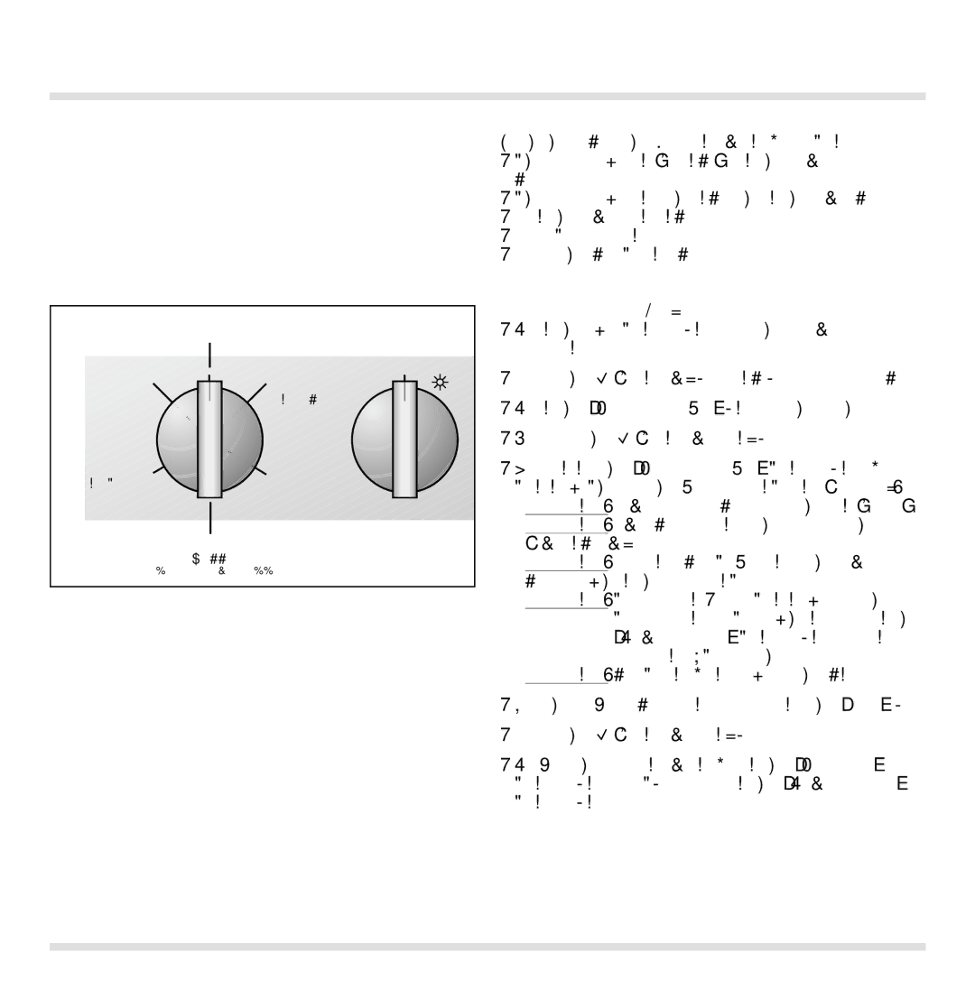 Gaggenau ED 220/221-6 manual Options menu, Only if appliance is switched off 