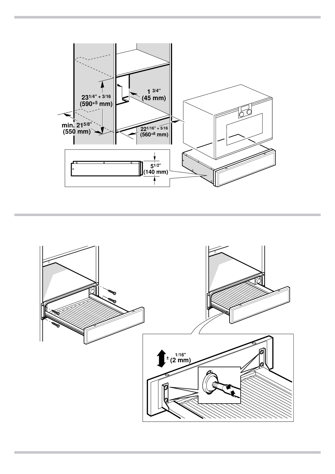 Gaggenau WS461710 installation instructions Pp 