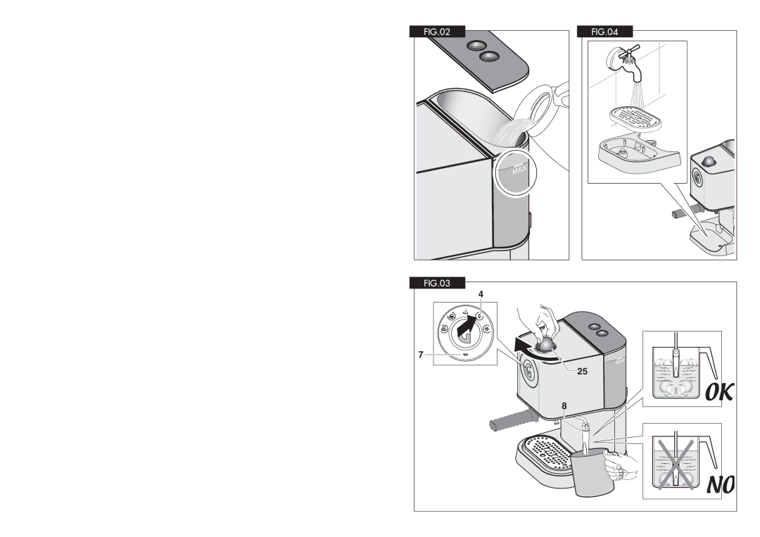 Gaggia 14101-8002, 12300-8002 manual 