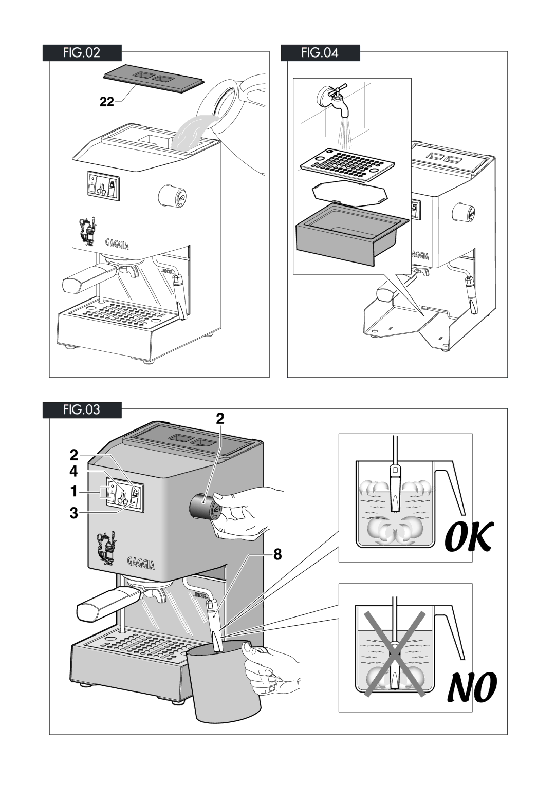 Gaggia 12700 manual 