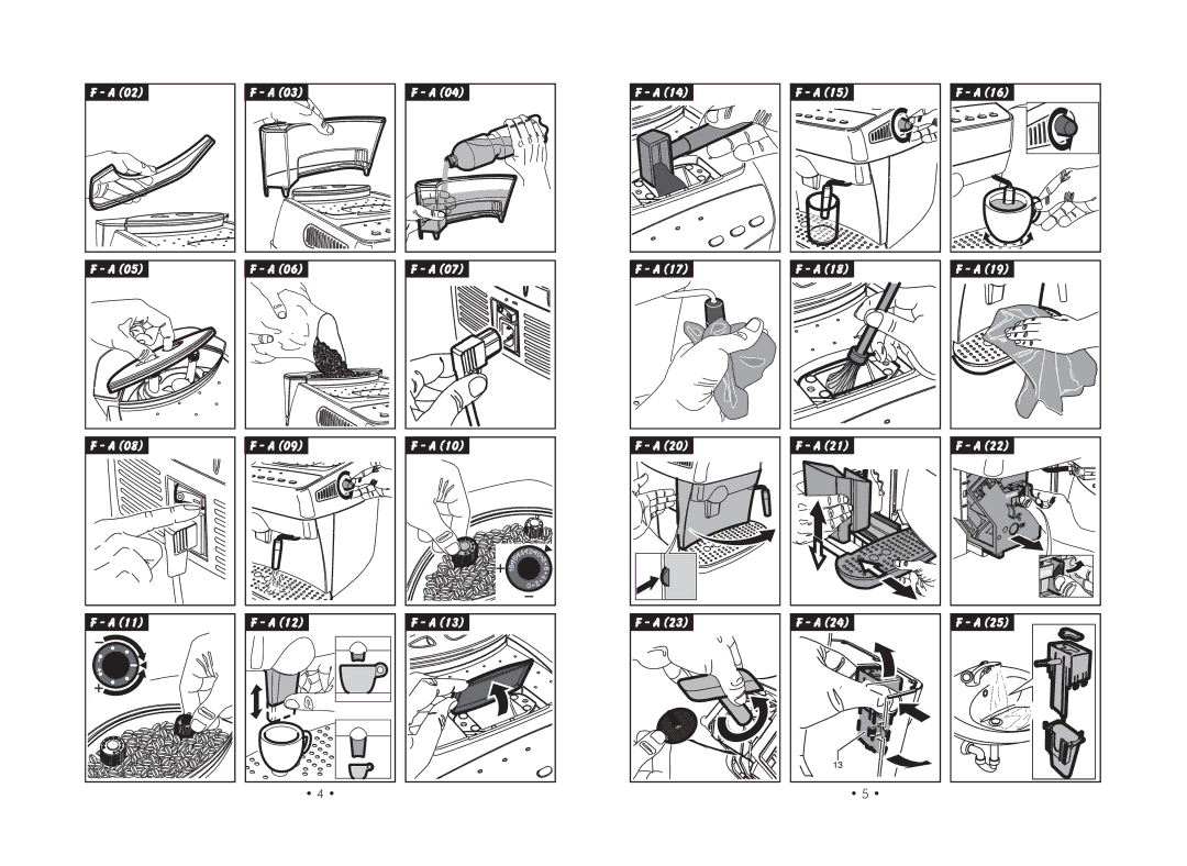 Gaggia 740602008 manual 