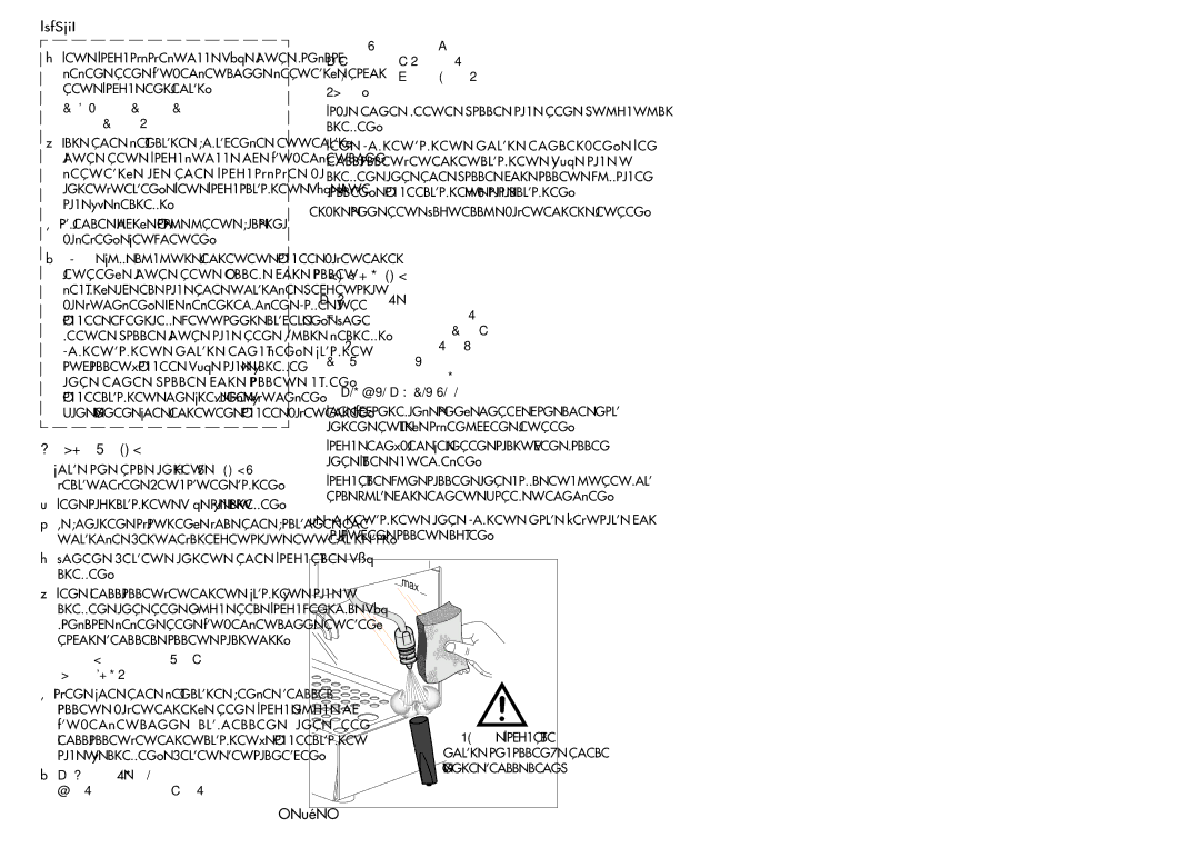 Gaggia COFFEE DELUXE manual Reinigungsanleitung, Heisswasserbereitung 