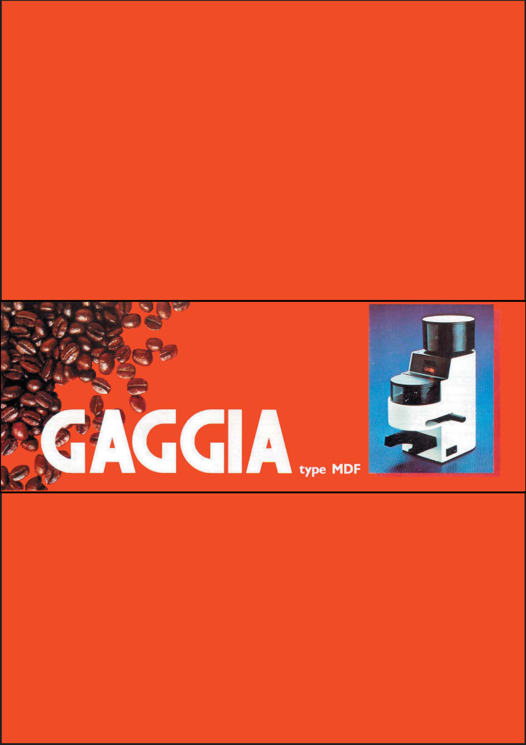 Gaggia 8002, MYUSA013 manual DM 1075/20 Rev.02 