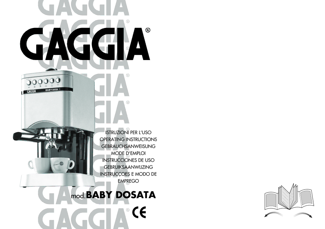 Gaggia Machine Baby Dosata manual Mod.BABY Dosata 