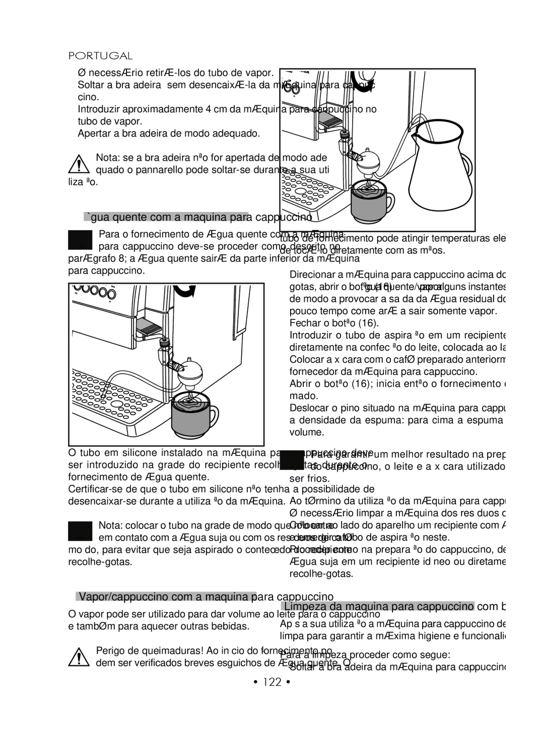 Gaggia SUP027YDR manual 122 