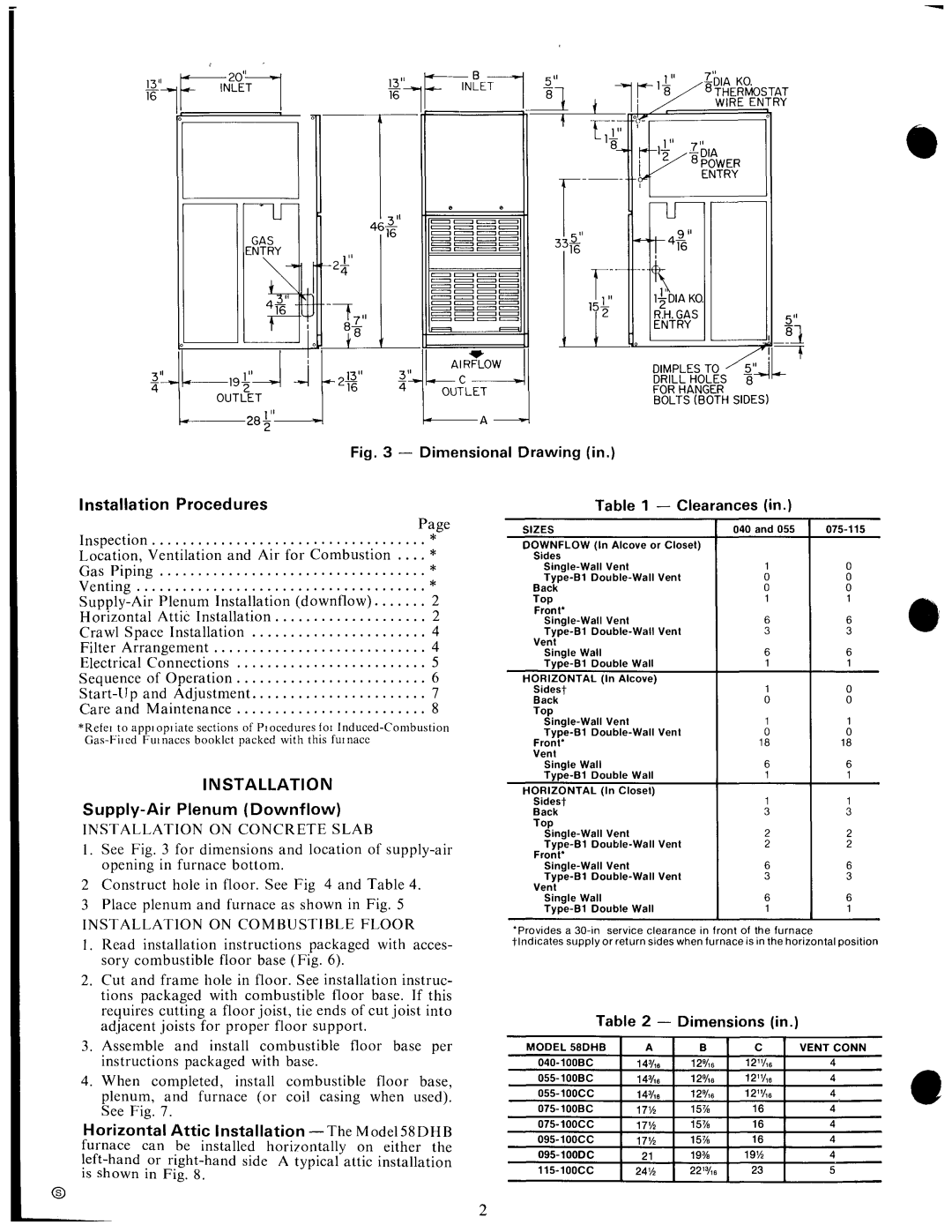 Gamages 58DHB manual 