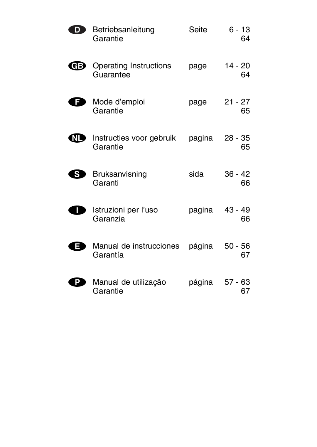 Gardena 1189 manual 