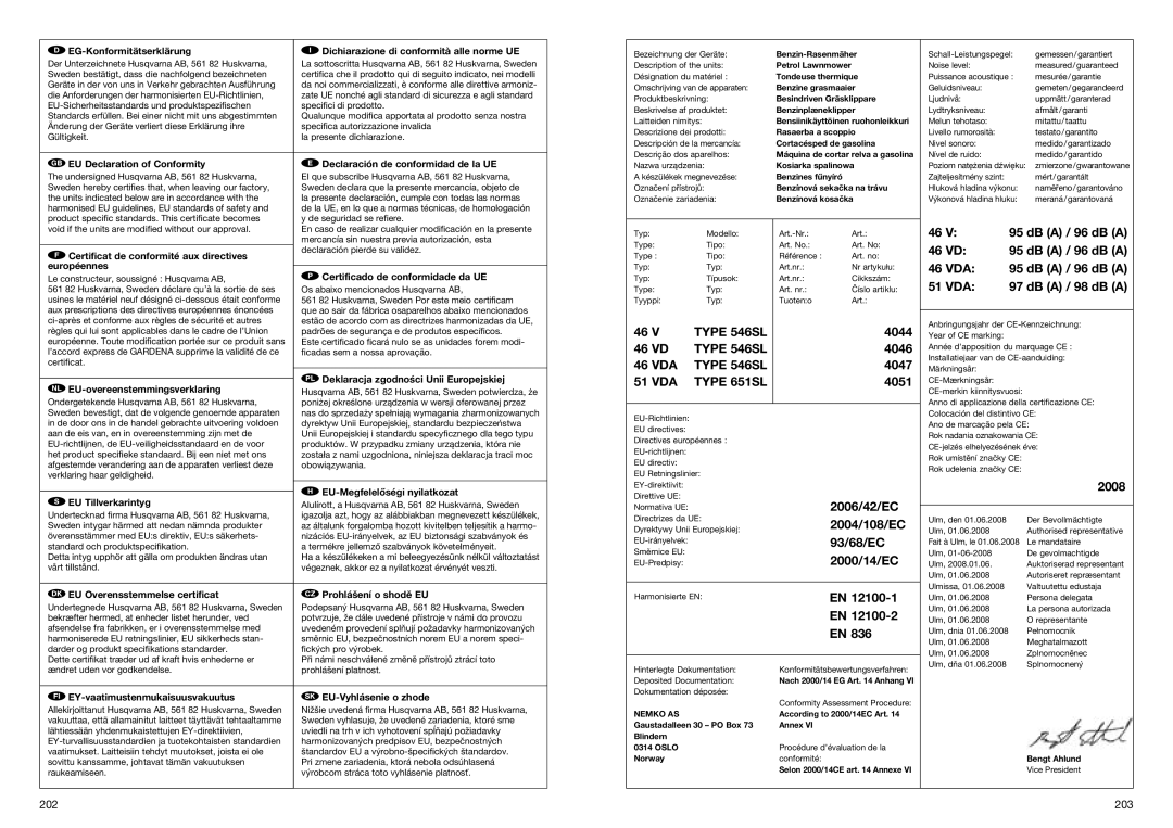 Gardena 4061 manual 4044, 4046, 4047, 4051, 2008 