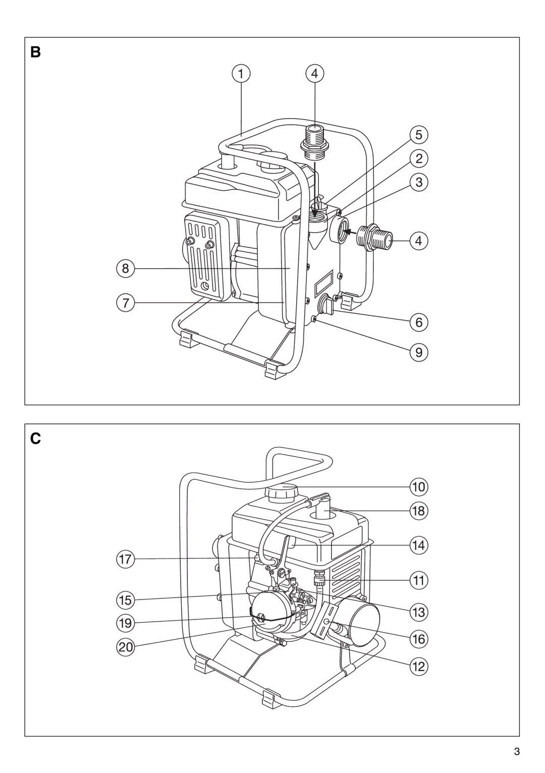 Gardena 7000/3 2 T art. 1494 manual 