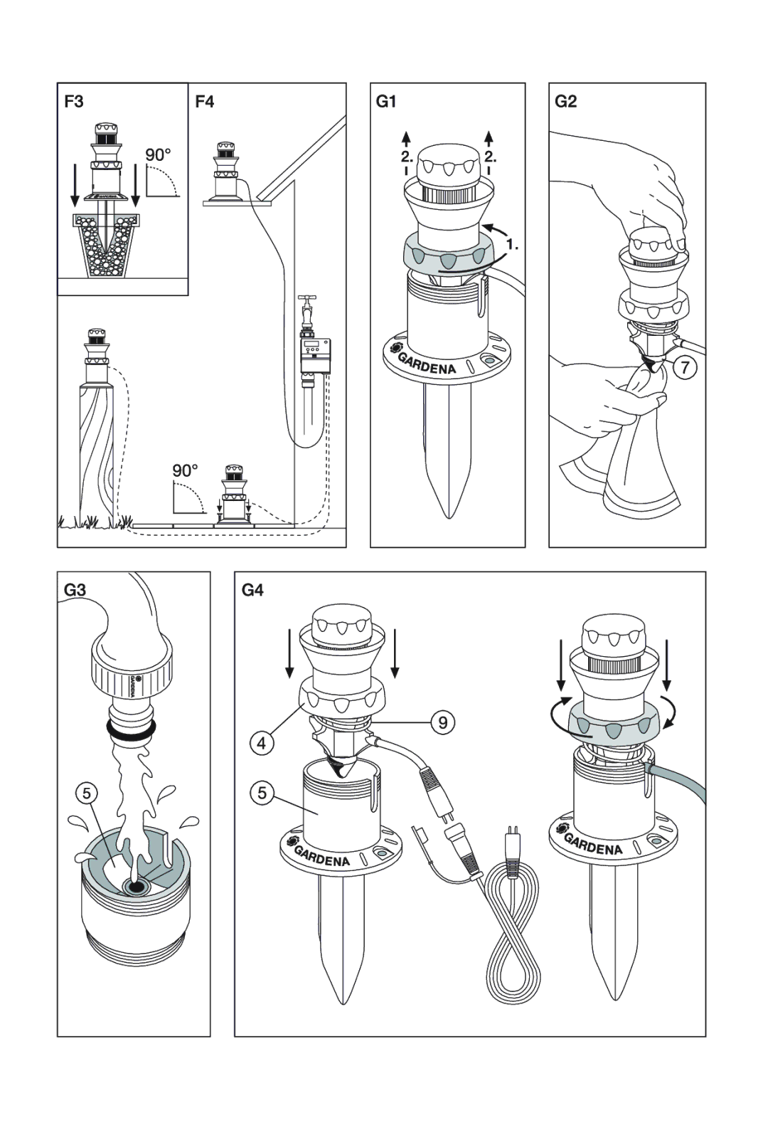 Gardena ART.1189 manual 