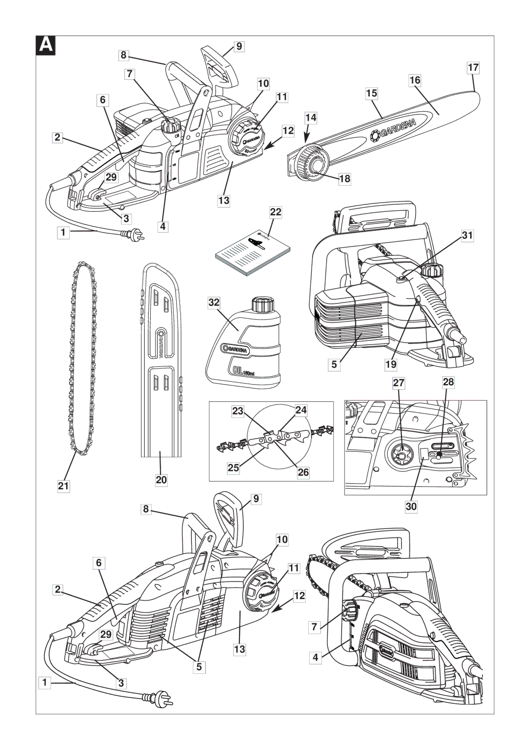 Gardena CSI4020-X, CST3519-X manual 