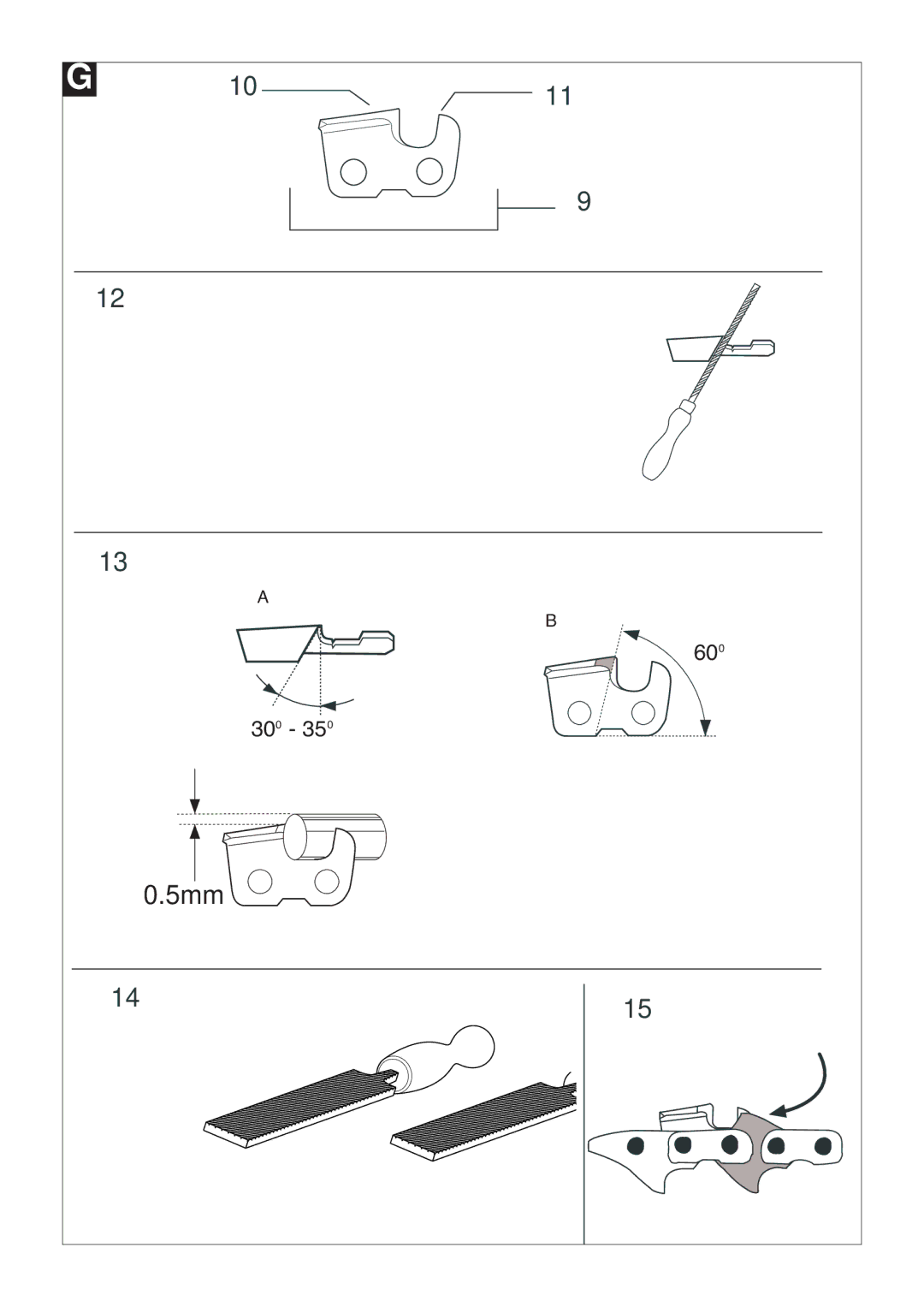 Gardena CST3519-X, CSI4020-X manual 5mm 