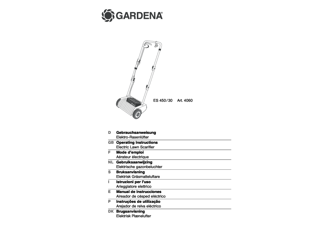 Gardena ES450/30 operating instructions Gardena 