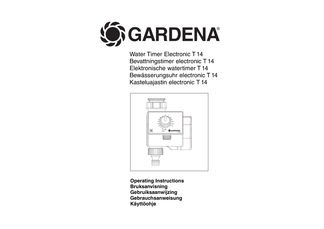 Gardena T14 operating instructions Gardena 