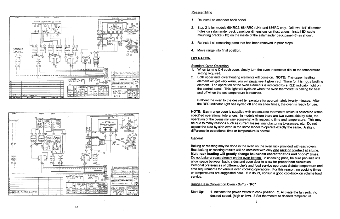 Garland 680RC manual 