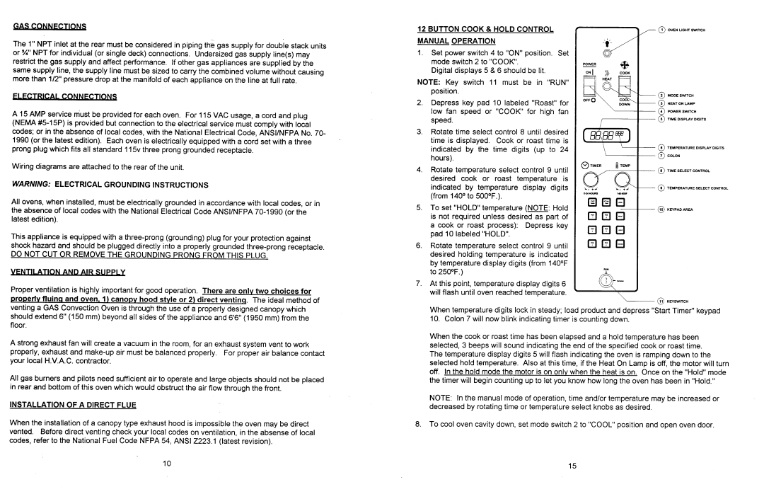 Garland ECO-G-10-M, ECO-G-10-E manual 