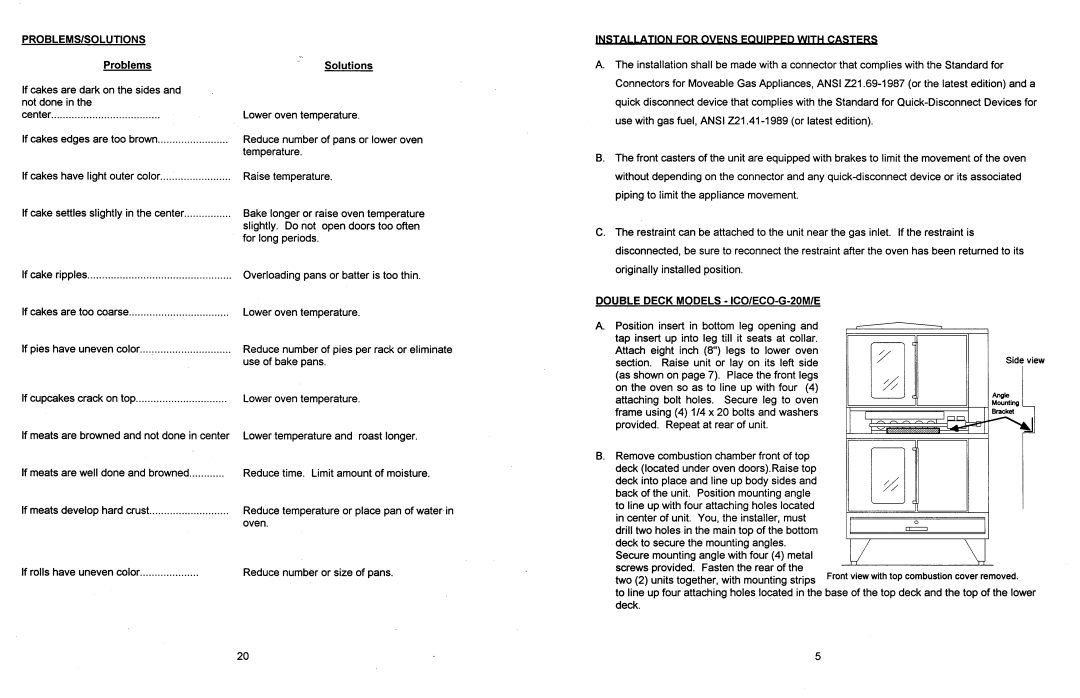 Garland ECO-G-10-E, ECO-G-10-M manual 