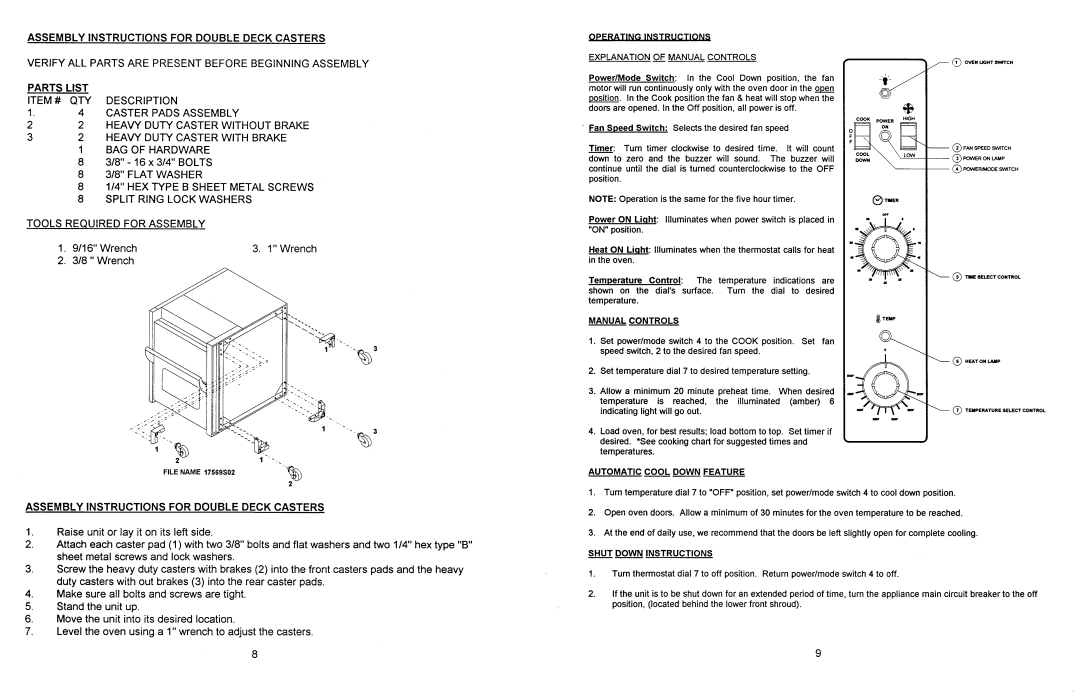 Garland ICO-E-20-E, ICO-E-10-M, ECO-E-10-E, ECO-E-20-E, ECO-E-10-M, ECO-E-20-M, ICO-E-10-E, ICO-E-20M manual 