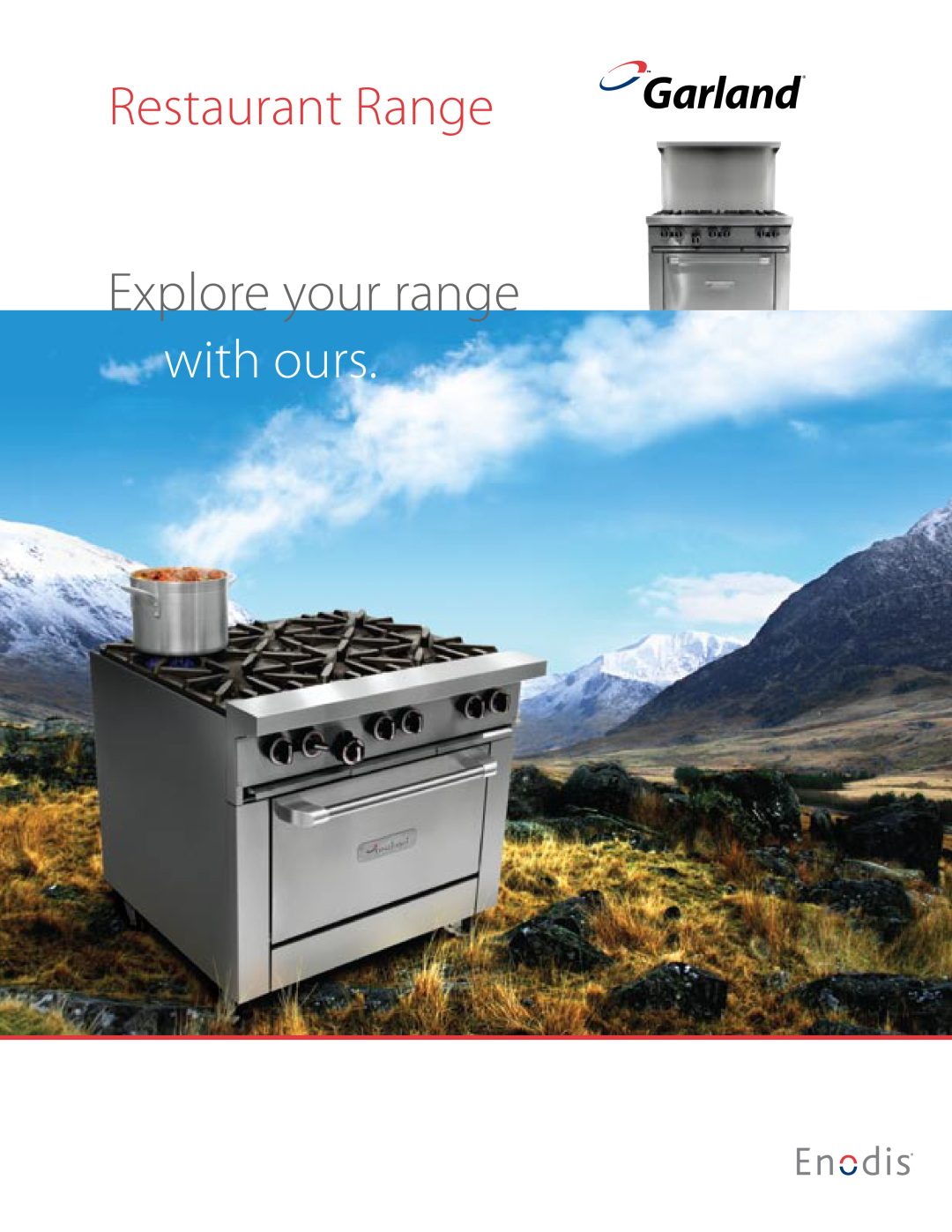 Garland TM manual Restaurant Range, Explore your range with ours, Garland 